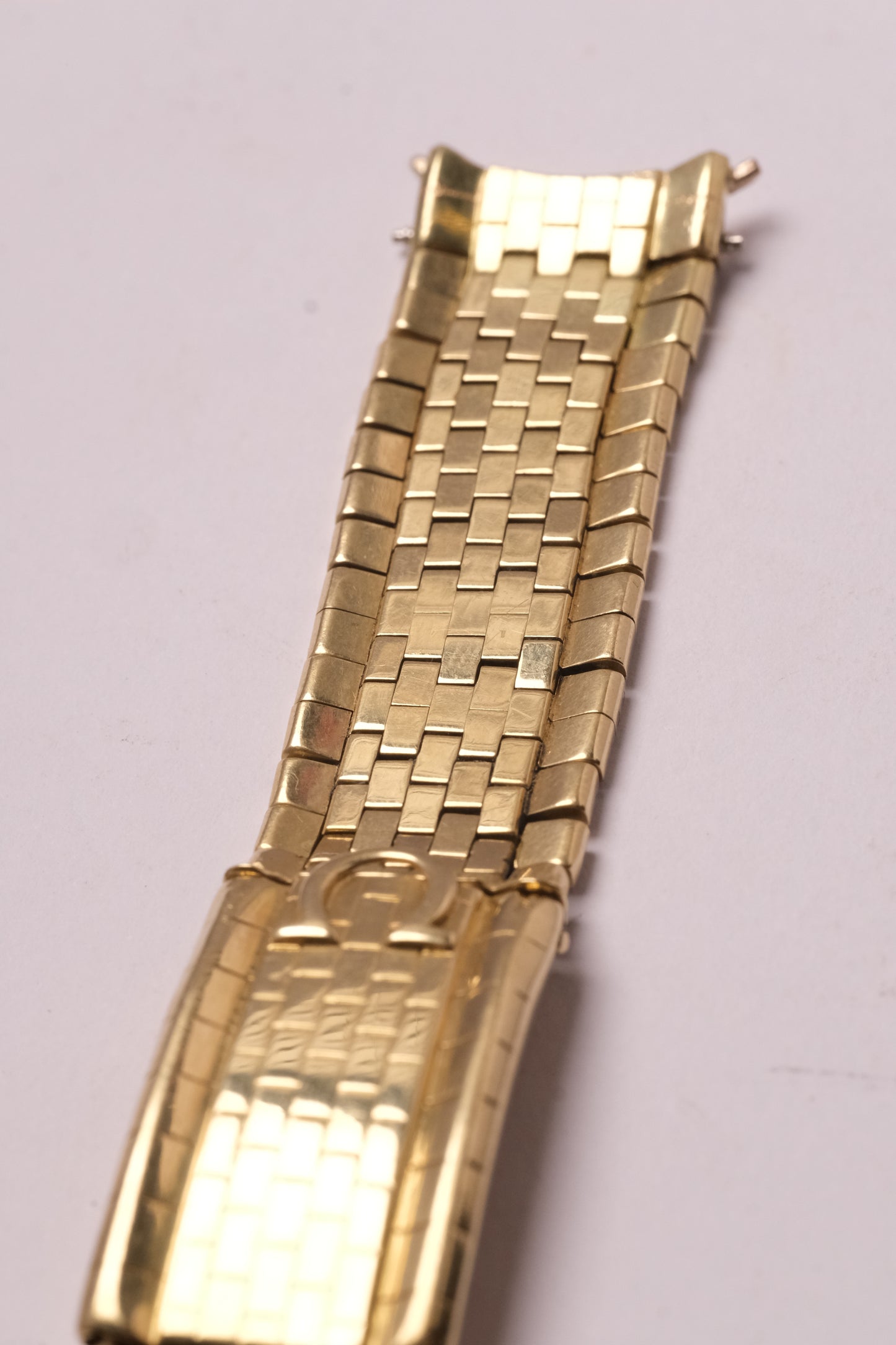 Original Brick Bracelet Omega Constellation 18k Soild Gold