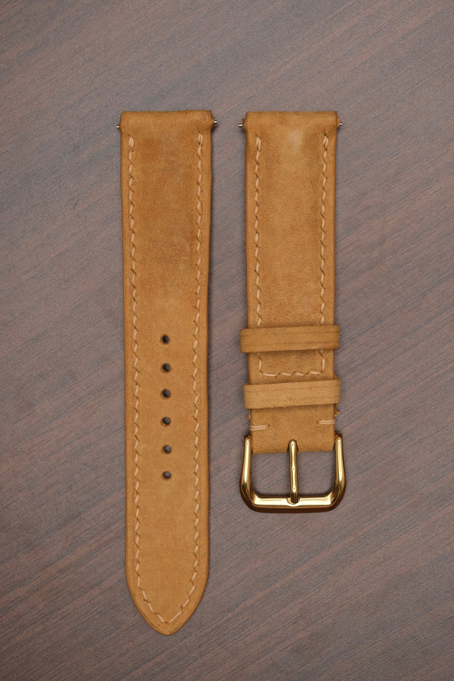 Saddle Tan Crazy Horse (Padded) Leather Strap