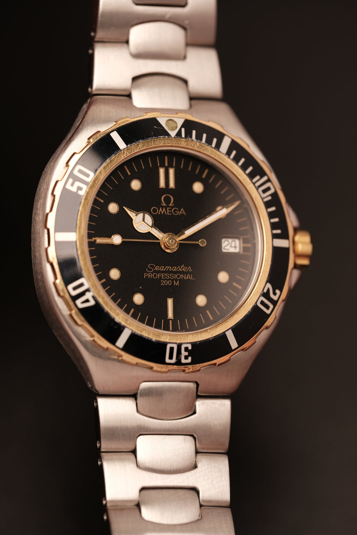 1991 Divers Omega Seamaster Two tone Professional 200m Quartz Vintage Pre Bond 36mm