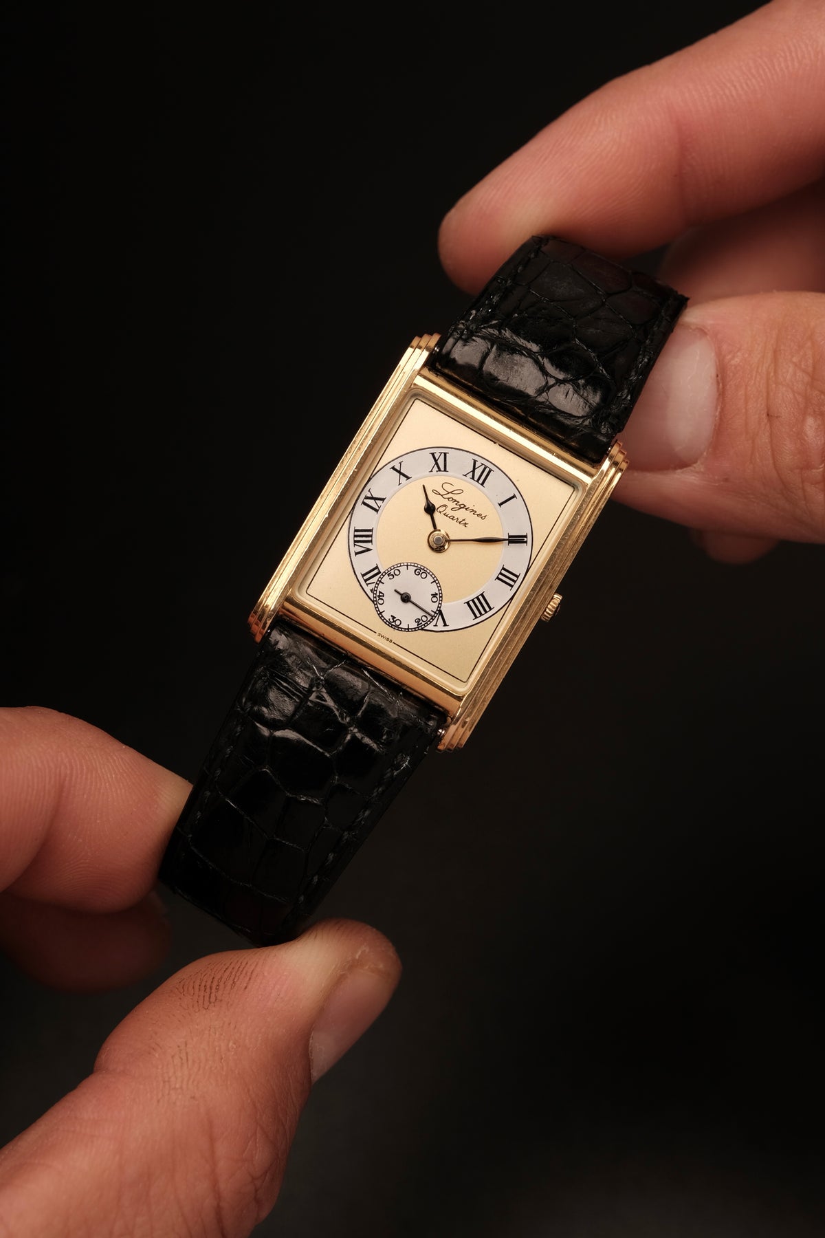 Vintage Longines 150th Anniversary Square Tank Reference 5150.976