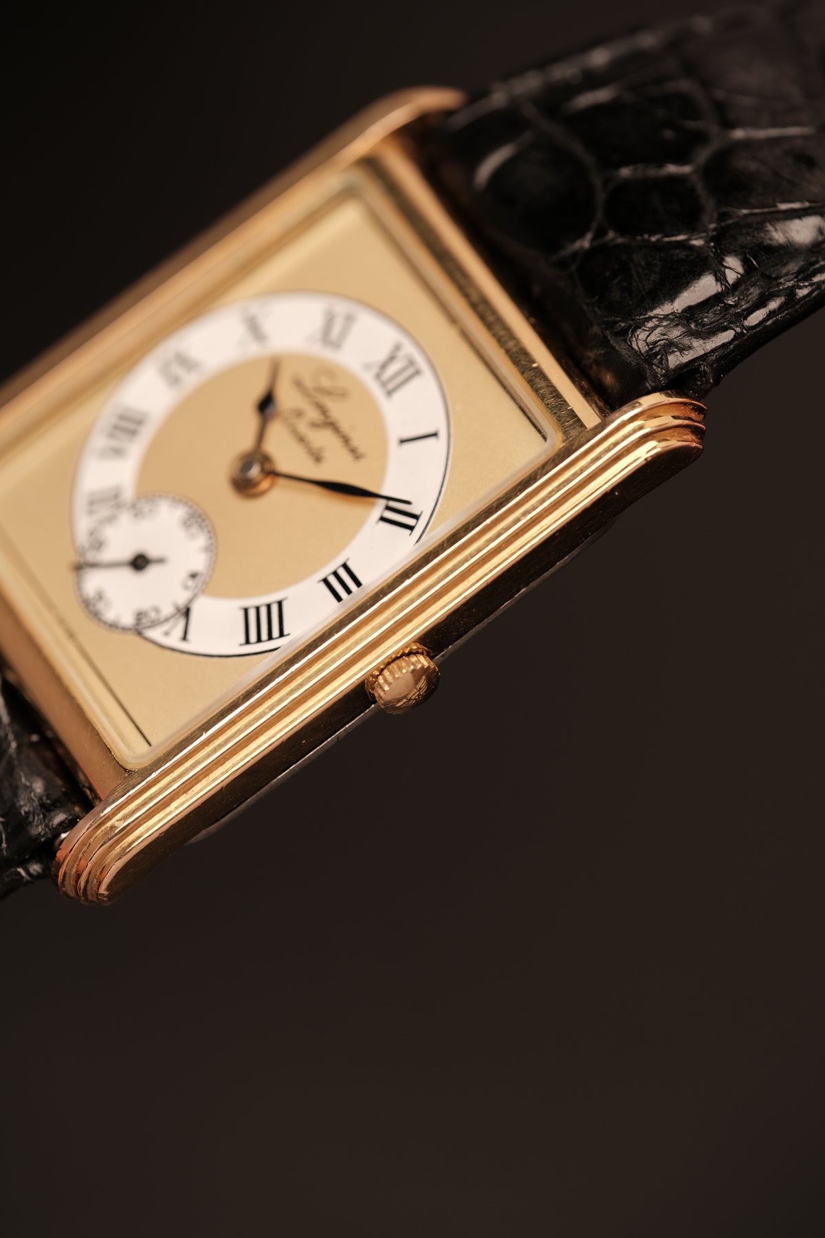 Vintage Longines 150th Anniversary Square Tank Reference 5150.976