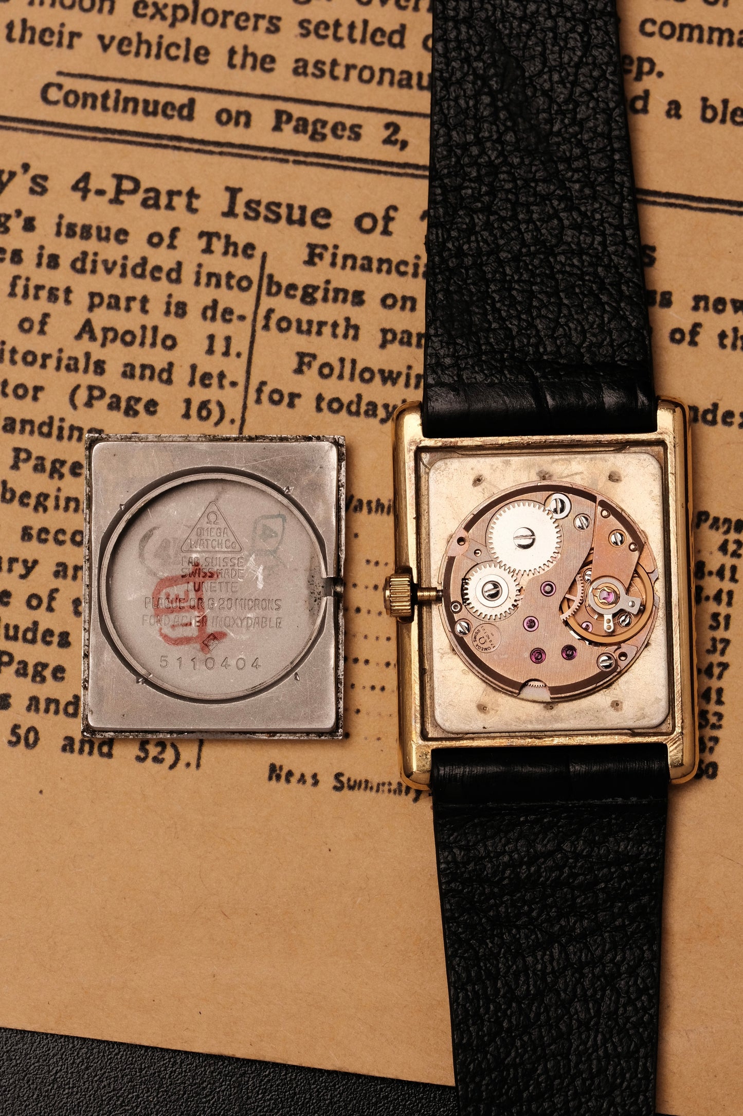 Vintage Tank OMEGA DE VILLE Manual Winding REF. 511.0404