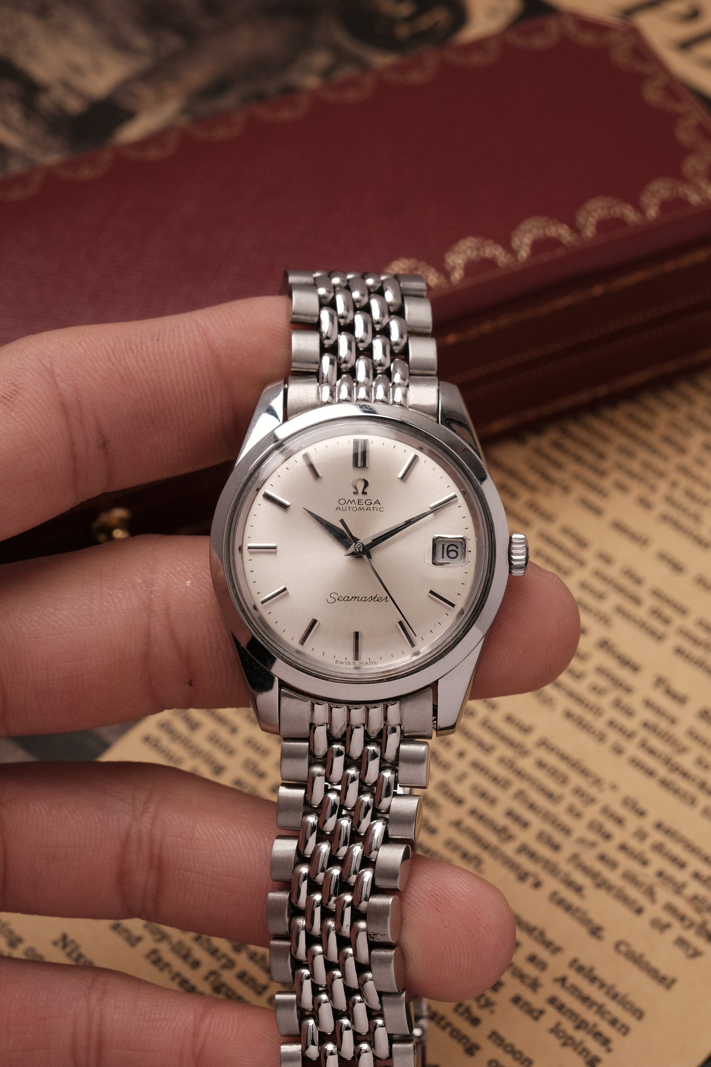 1968 Vintage Omega Seamaster Automatic 166.010