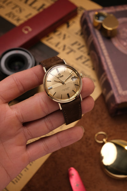1966 Omega Seamaster De Villé Automatic Linen Cross Dial (Rare) KL6292