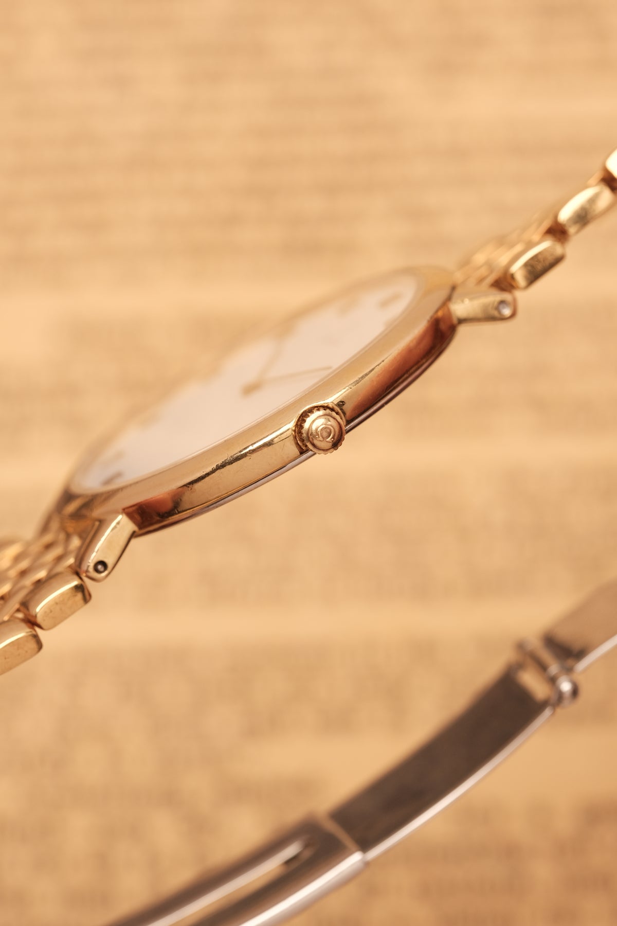 Omega De Ville Ref. 395.0875.2 Cal.1378 Ultra Thin Arabic Numeral Dial  Integrated Bracelet