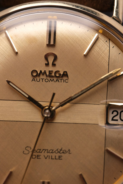 1966 Omega Seamaster De Villé Automatic Linen Cross Dial (Rare) KL6292