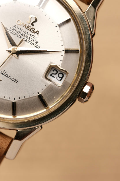 1969 OMEGA CONSTELLATION PIE PAN DOG LEG White Dial AUTOMATIC CHRONOMETER REF. 168.005