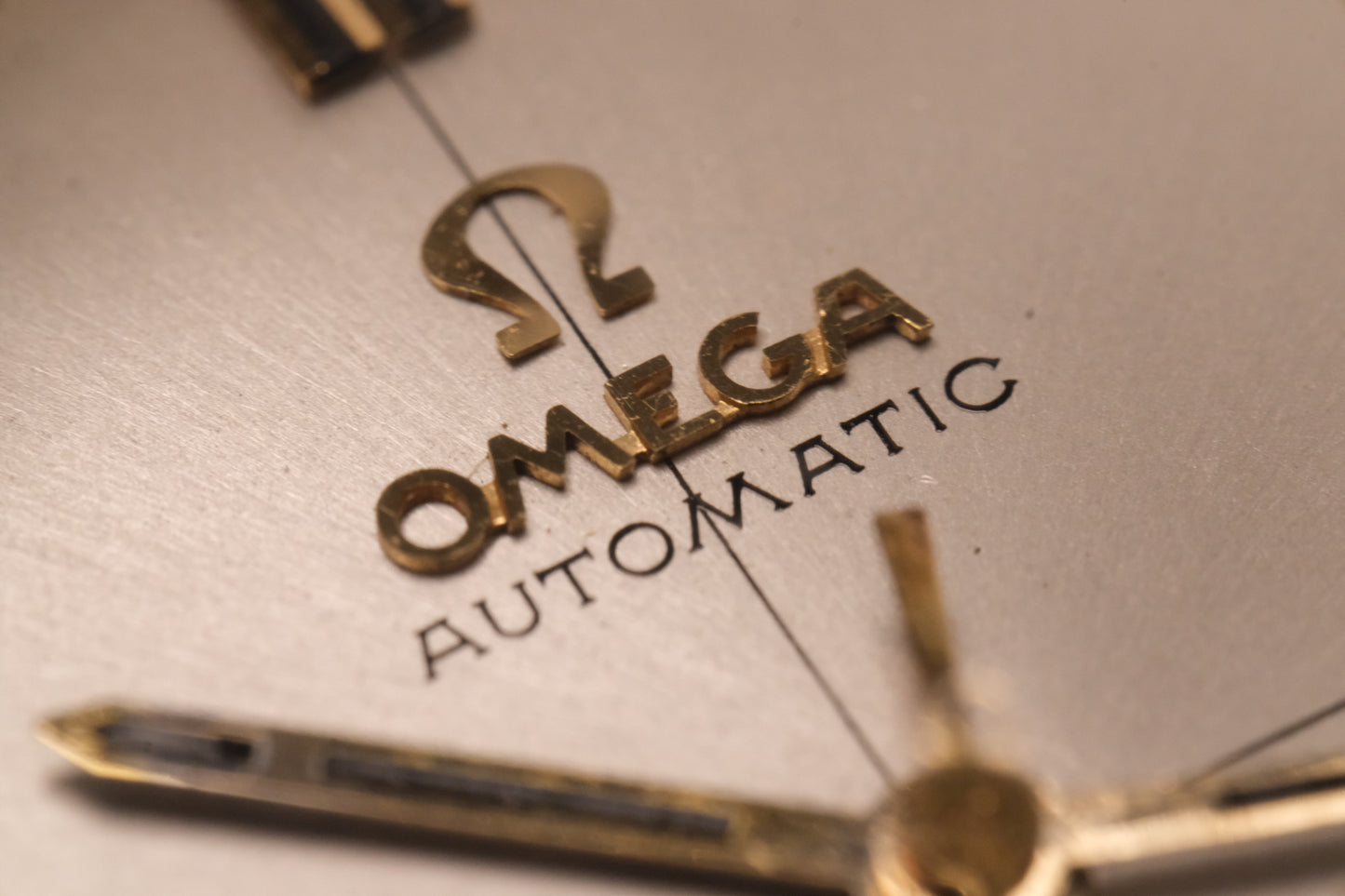 Omega Seamaster Automatic Crosshair Dial Gold Capped Ref 14765 62SC  C.552