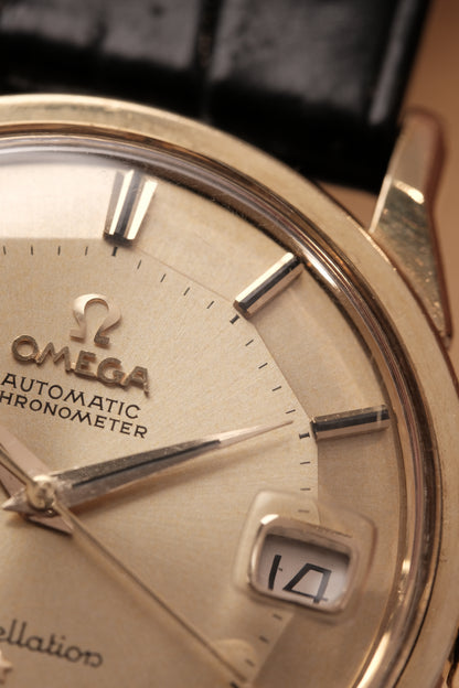 1962 OMEGA CONSTELLATION PIE PAN Champagne Dial CHRONOMETER REF 14902-62 or 168.005