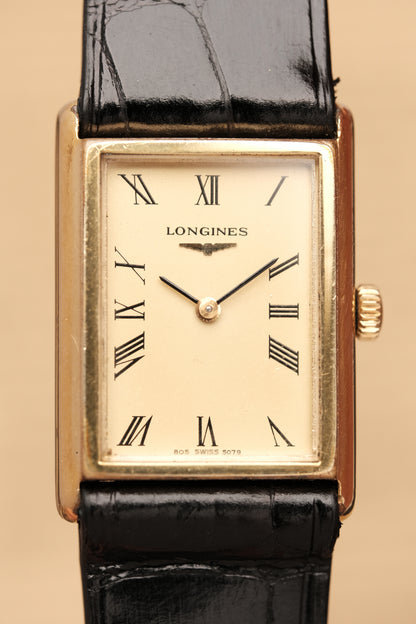 Vintage 1970’s Longines “Tank” Manual winding Ref.5079