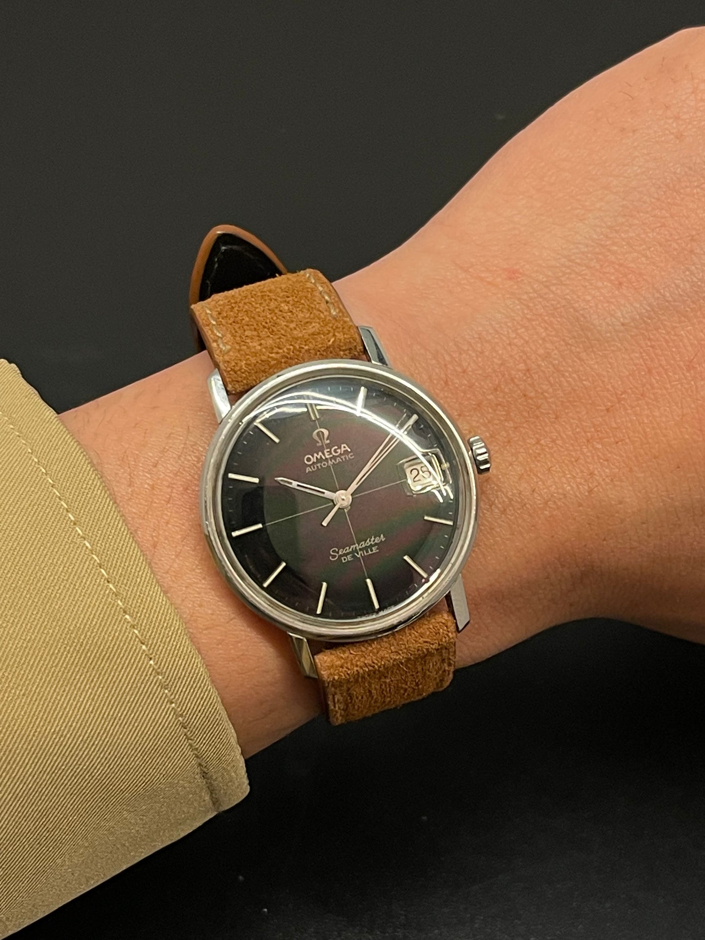 Omega Seamaster DeVille  Automatic - Black Dial Ref.166.020