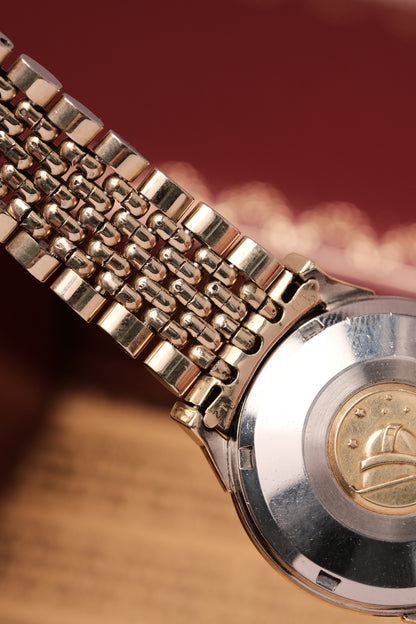 1966 OMEGA CONSTELLATION PIE PAN DOG LEG GOLD  CROSS HAIR DIAL AUTOMATIC CHRONOMETER REF. 14902-61 SC