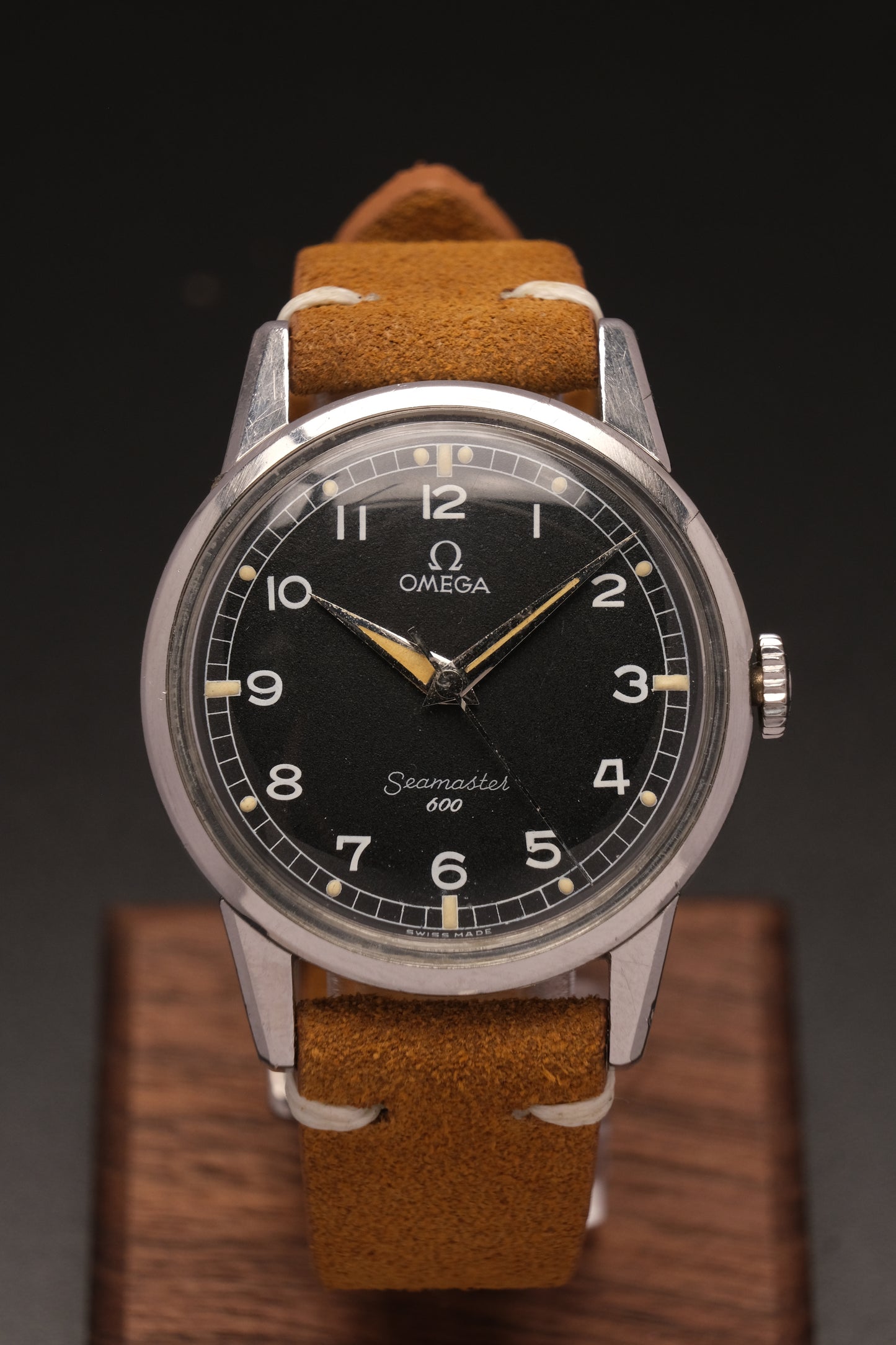 Vintage Black Dial Omega Seamaster 600 Military  Ref.14390-61 Manual