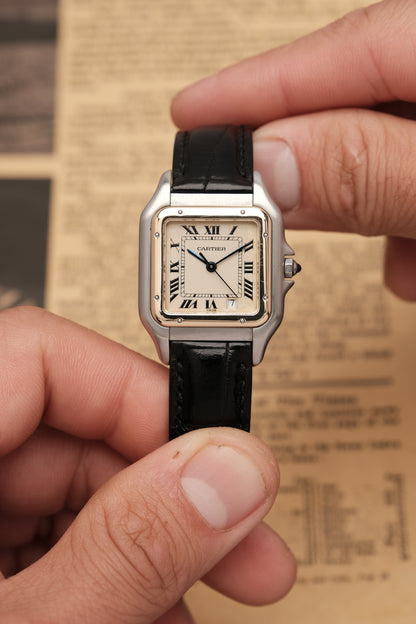 Cartier Panthère Ref. 187949(MM 27x27mm) ROMAN DIAL QUARTZ