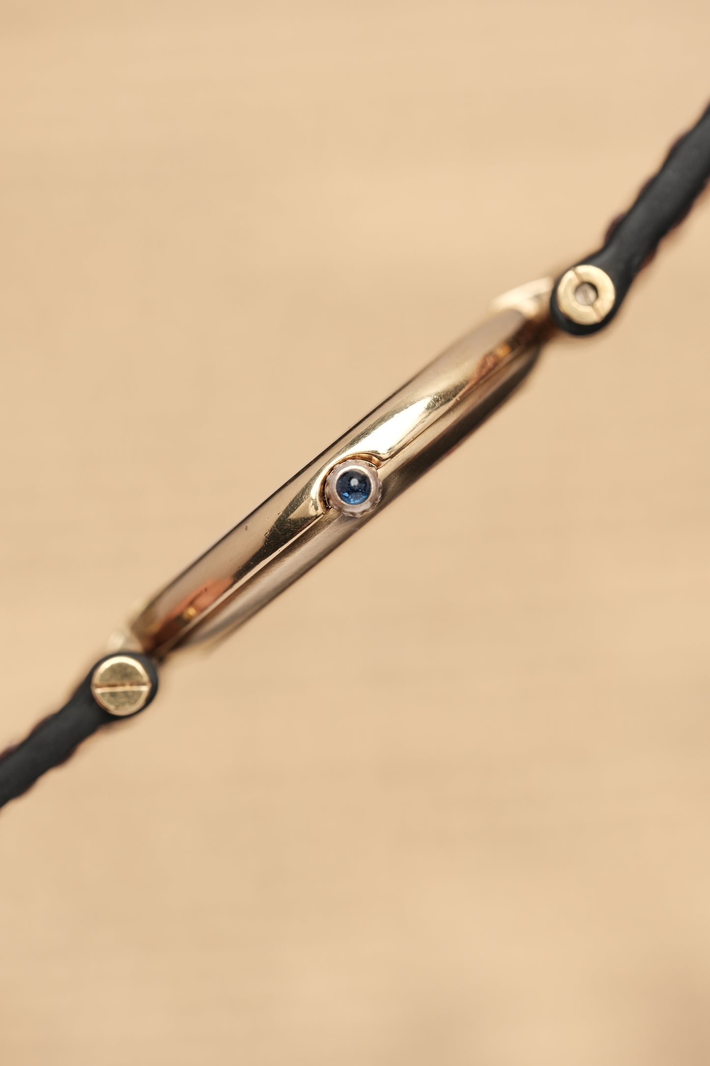 1990's Cartier Must Vendome LM Vermeil Quartz Gold Plated 30mm