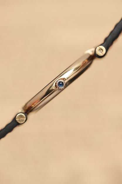 1990's Cartier Must Vendome LM Vermeil Quartz Gold Plated 30mm