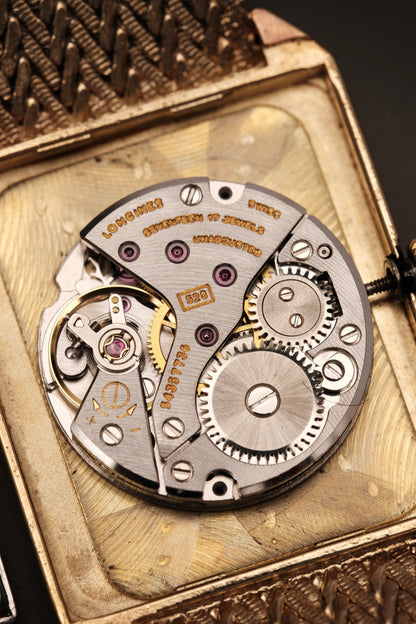 1978  Longines Vintage Tank Integrated Bracelet Hand Winding 832-1174