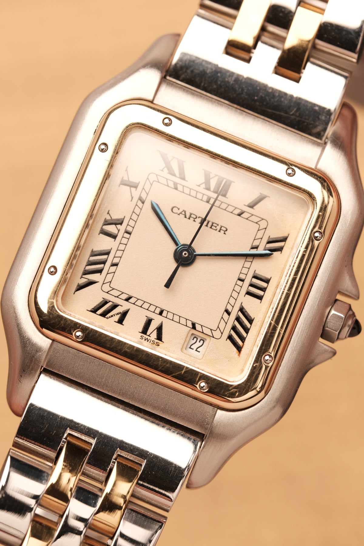 Cartier Panthère Ref. 187949(MM 27x27mm) ROMAN DIAL QUARTZ