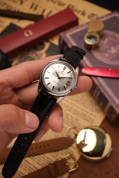 Vintage Omega Seamaster Automatic 166.010 (Black leather strap)