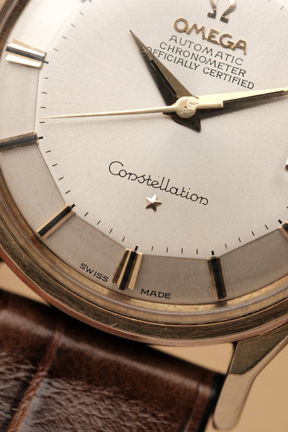 1964 OMEGA CONSTELLATION PIE PAN DOG LEG White Dial AUTOMATIC CHRONOMETER REF. 168.005