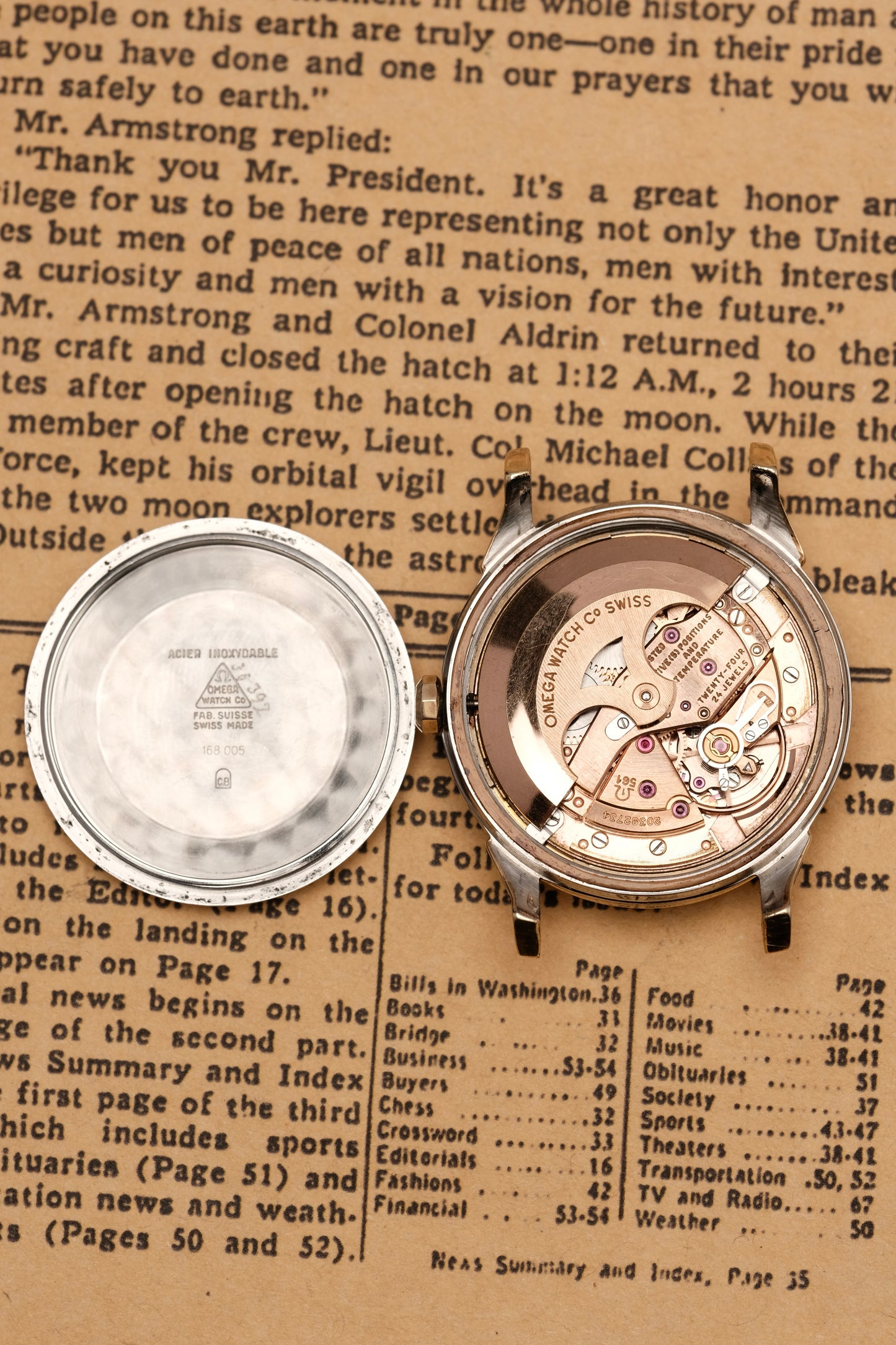 1963 OMEGA CONSTELLATION PIE PAN DOG LEG White Dial AUTOMATIC CHRONOMETER REF. 168.005