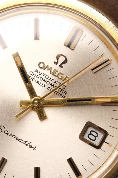 1967 Vintage Omega Seamaster Chronometer Automatic 168.022 36mm Gold Capped Cal.564