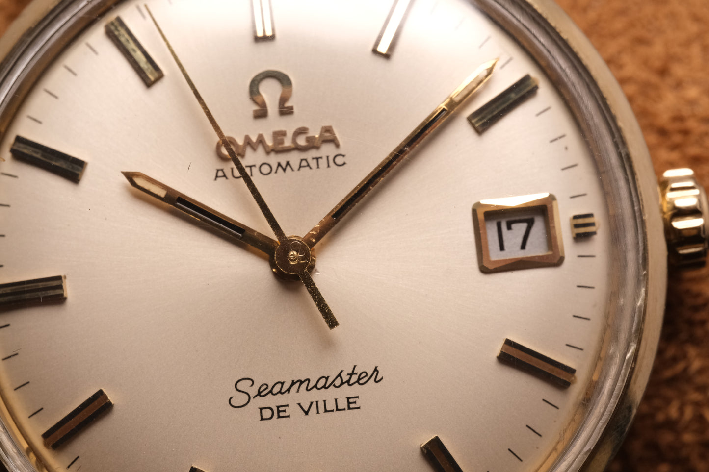 1960s Vintage OMEGA Seamaster De Ville LL6287-1 14k Gold Filled