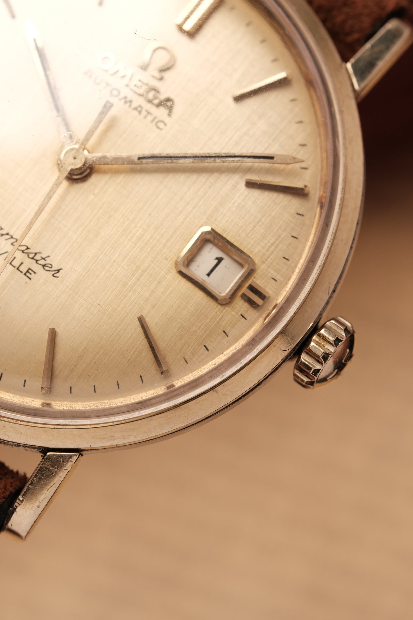 1959 Omega Seamaster De Villé Automatic  Linen Dial 14700-3-SC or 166.020