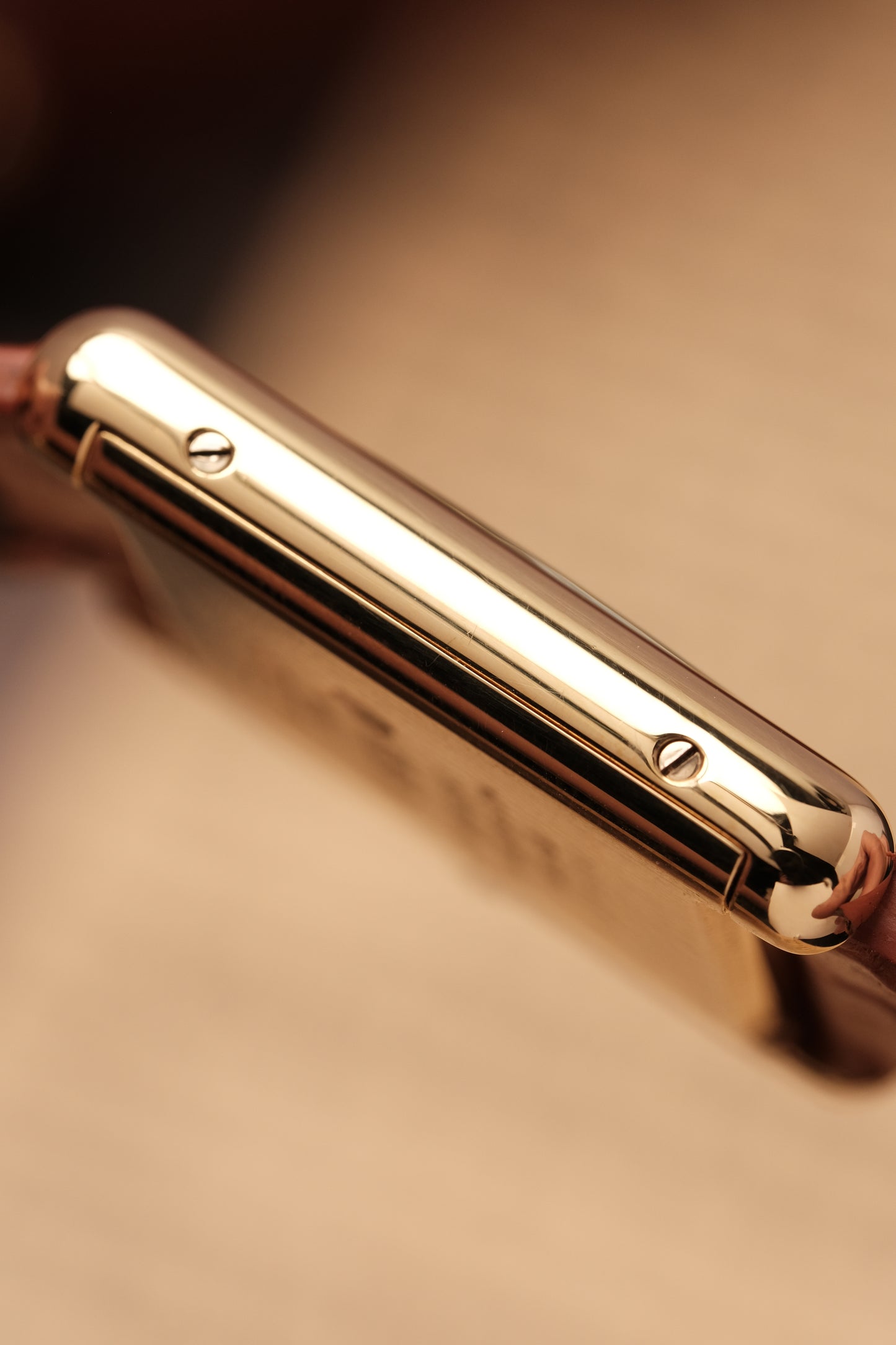 CARTIER MUST DE CARTIER TANK Hand Winding VERMEIL ROMAN DIAL REF. 6 219393