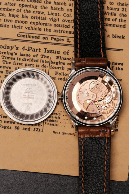 1967 OMEGA CONSTELLATION PIE PAN DOG LEG Cross Hair Dial AUTOMATIC CHRONOMETER REF. 168.005