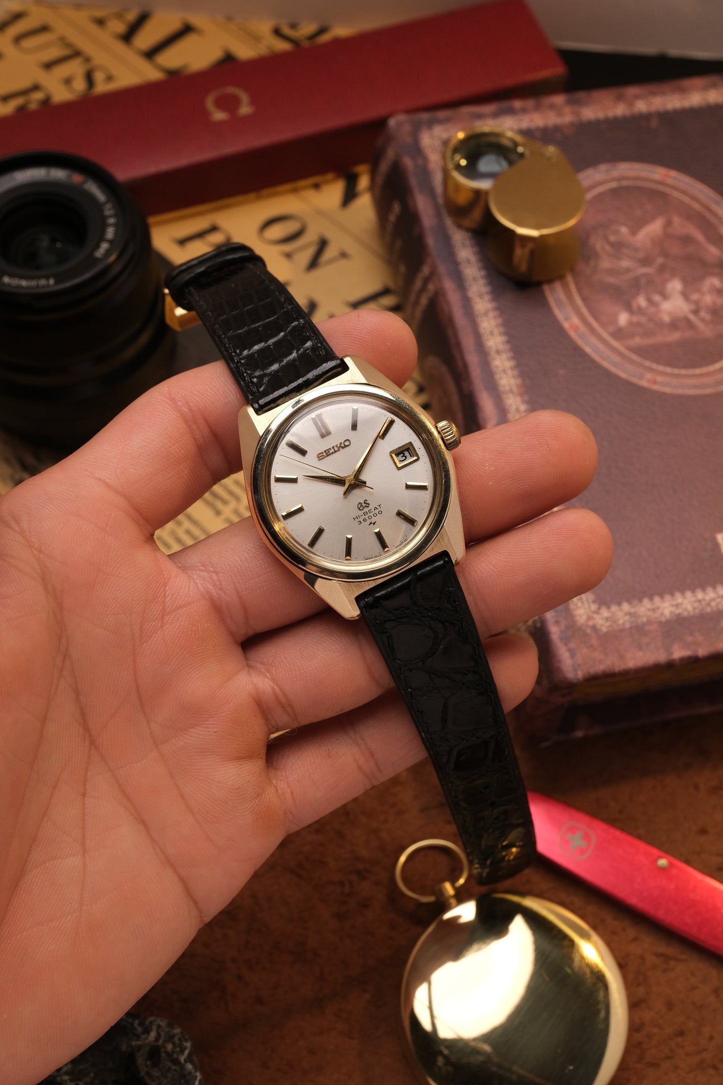 Grand Seiko GS45 High Beat 36000  4522-8000 CAP GOLD  896504