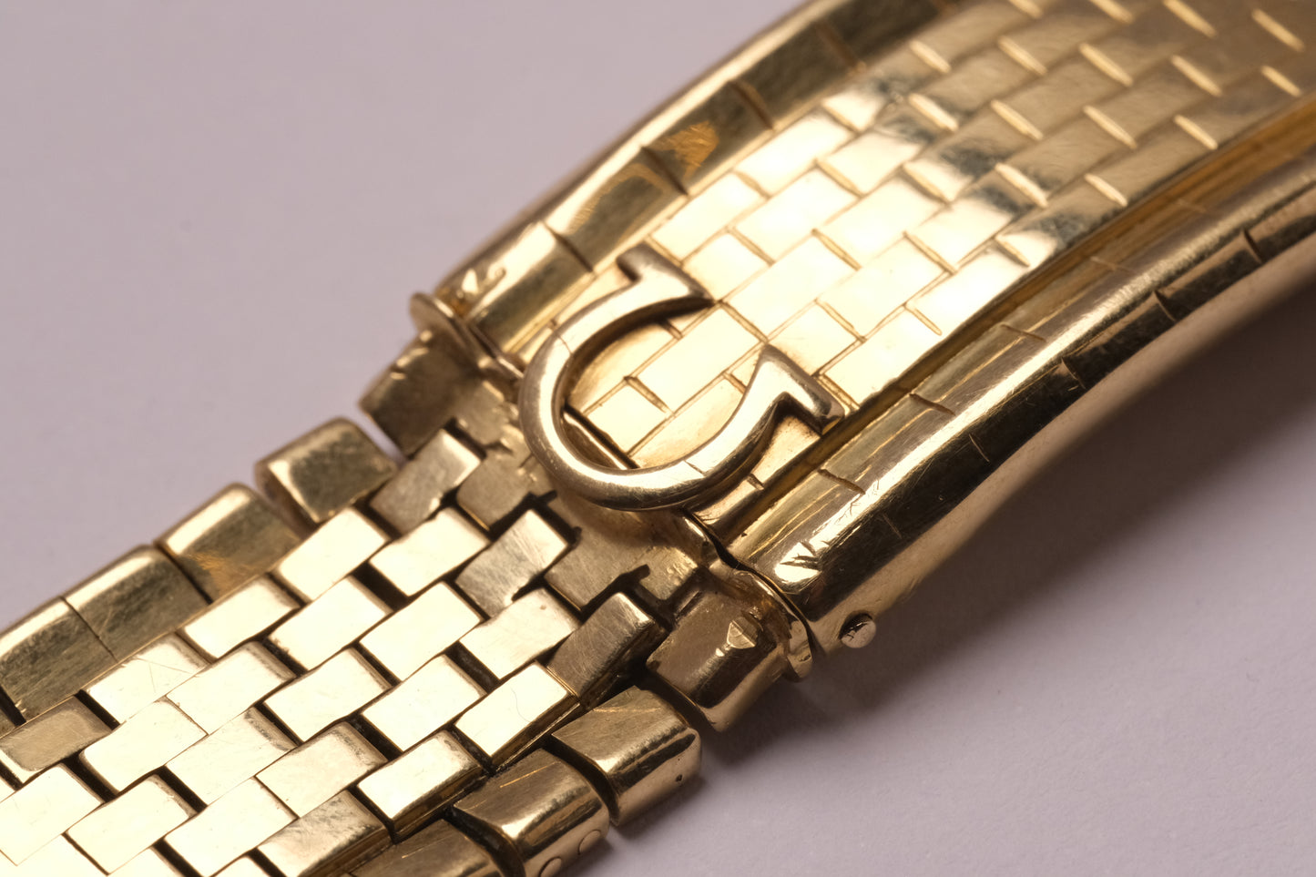 Original Brick Bracelet Omega Constellation 18k Soild Gold