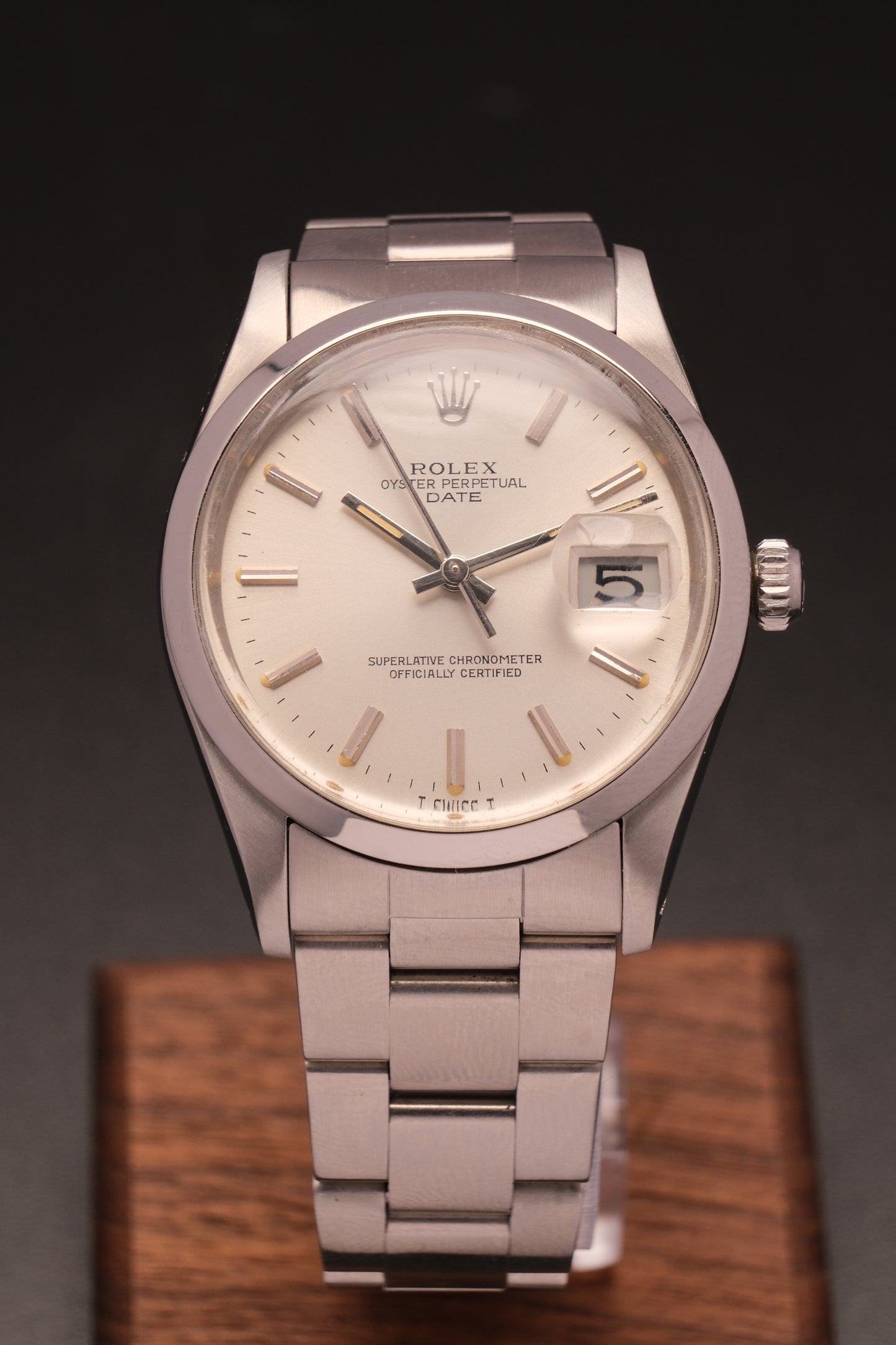 Vintage Rolex Oyster Date Ref 15000 Steel 34mm c 1981