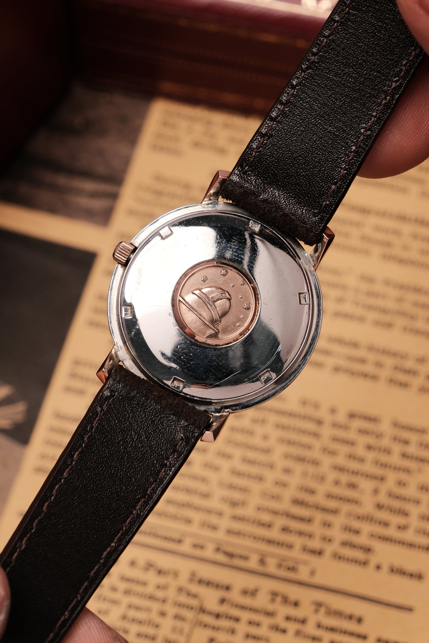 1966 OMEGA CONSTELLATION PIE PAN White Dial Rose Gold AUTOMATIC CHRONOMETER REF. 168.004