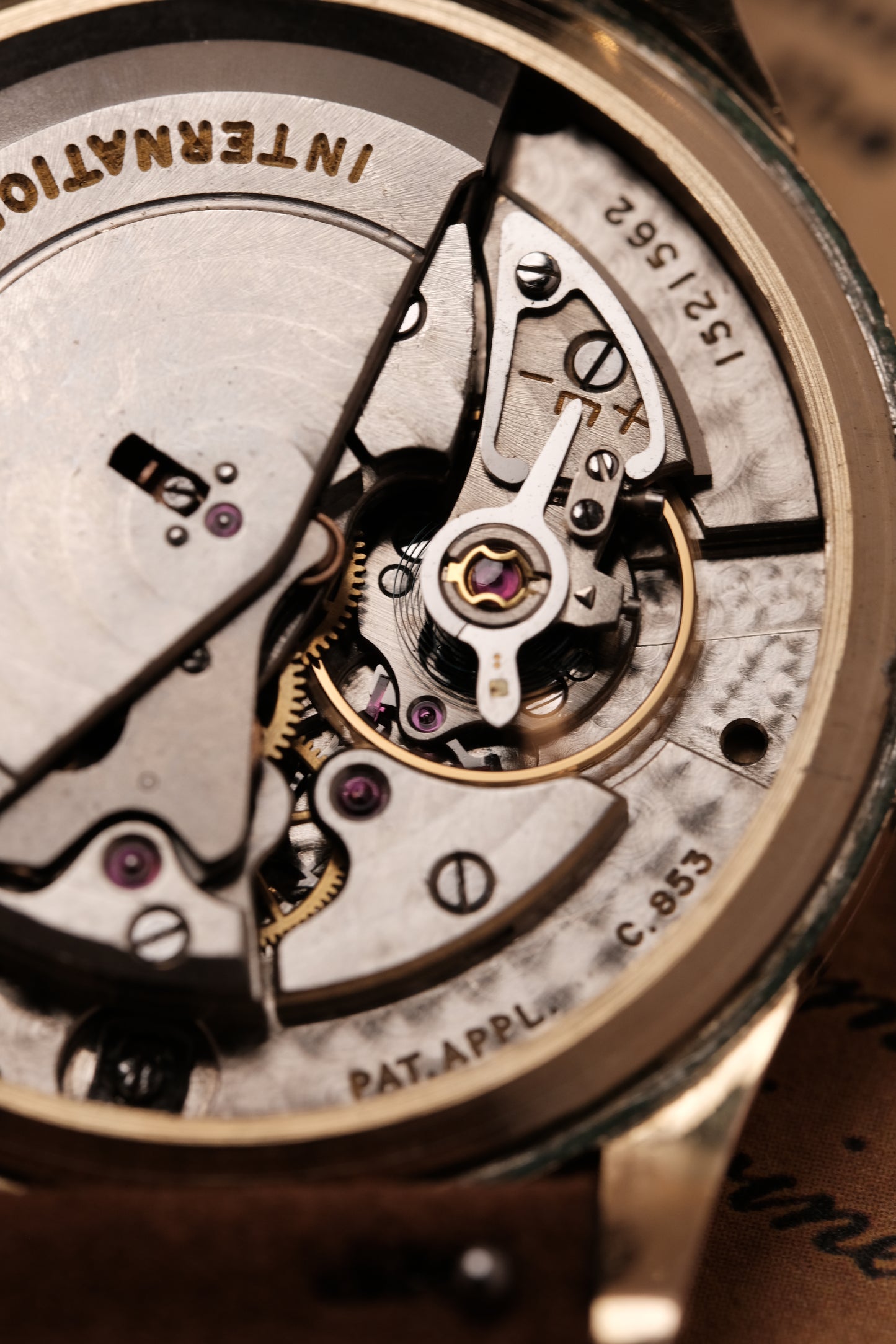 Calatrava IWC SCHAFFHAUSEN Cal.853 White Dial Automatic