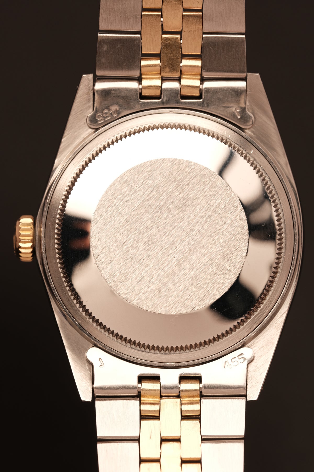 Rolex Datejust 36 16013 Two Tone 18k Yellow Gold Jubilee Bracelet Fluted Bezel + Box and Booklet