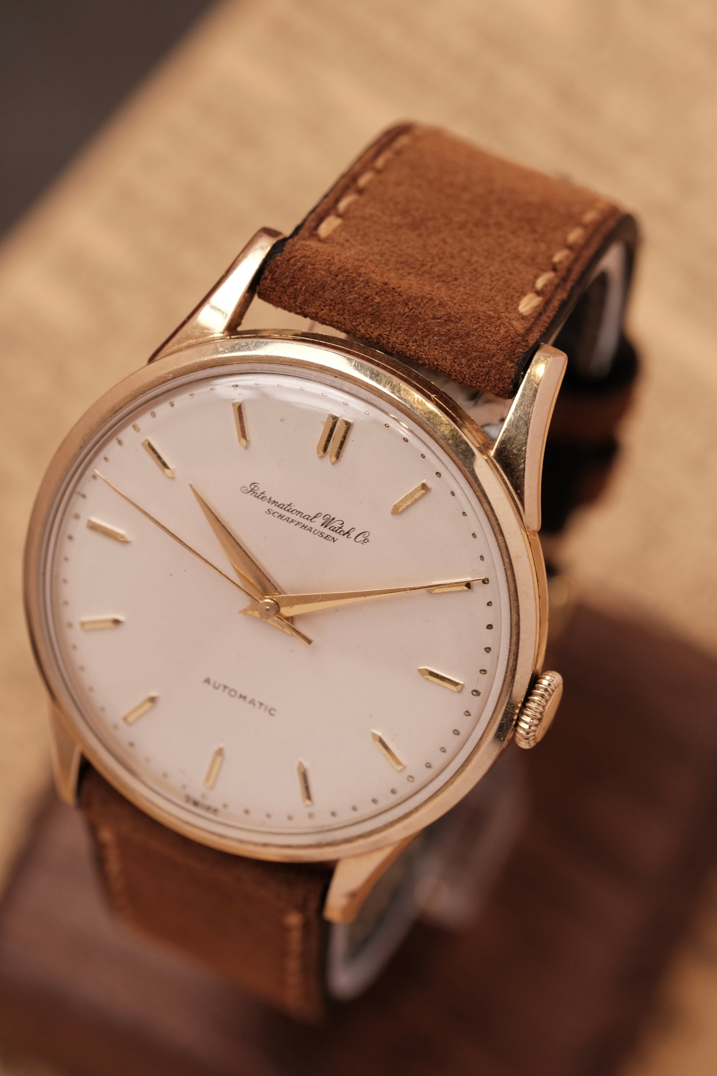 Calatrava IWC SCHAFFHAUSEN Cal.853 White Dial Automatic