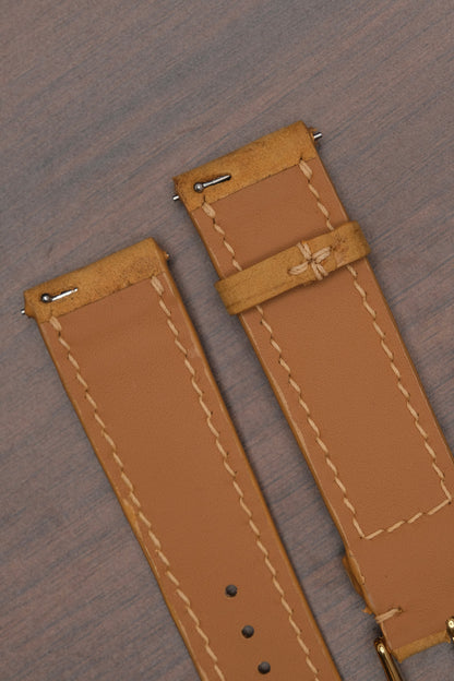 Saddle Tan Crazy Horse (Padded) Leather Strap