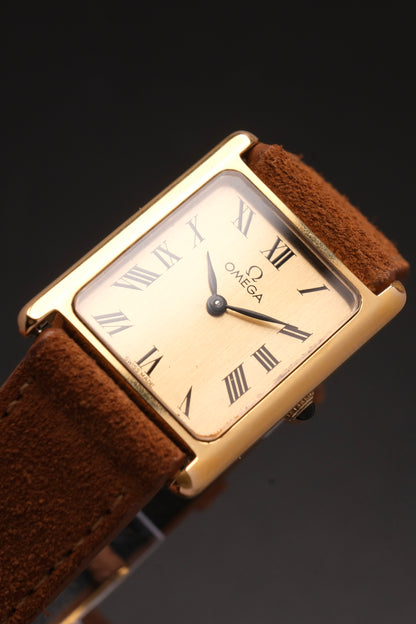 Vintage Tank OMEGA DE VILLE REF. 511.0404 (Roman number dial )
