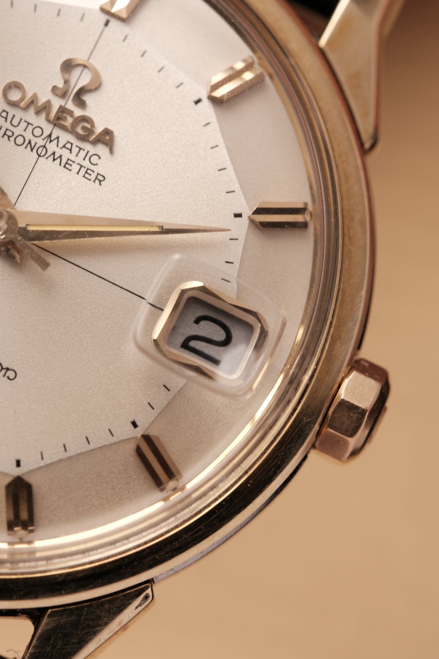 1963 OMEGA CONSTELLATION PIE PAN DOG LEG Cross Hair  Dial AUTOMATIC CHRONOMETER REF. 168.005