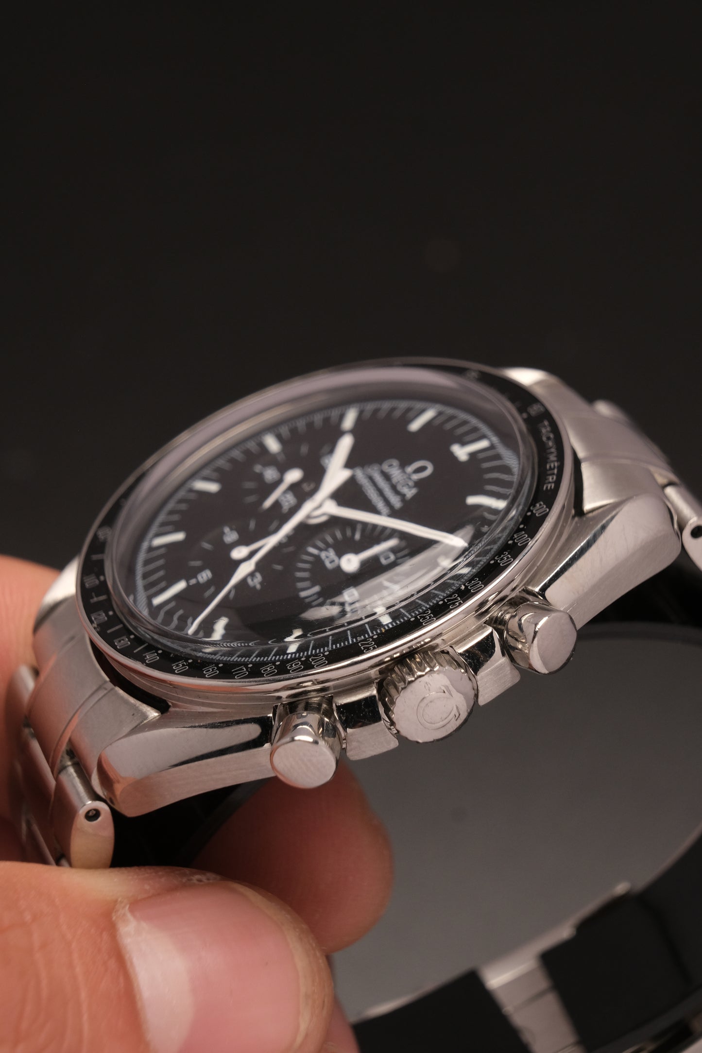Omega Speedmaster Professional Moonwatch Hesalite 3570.50