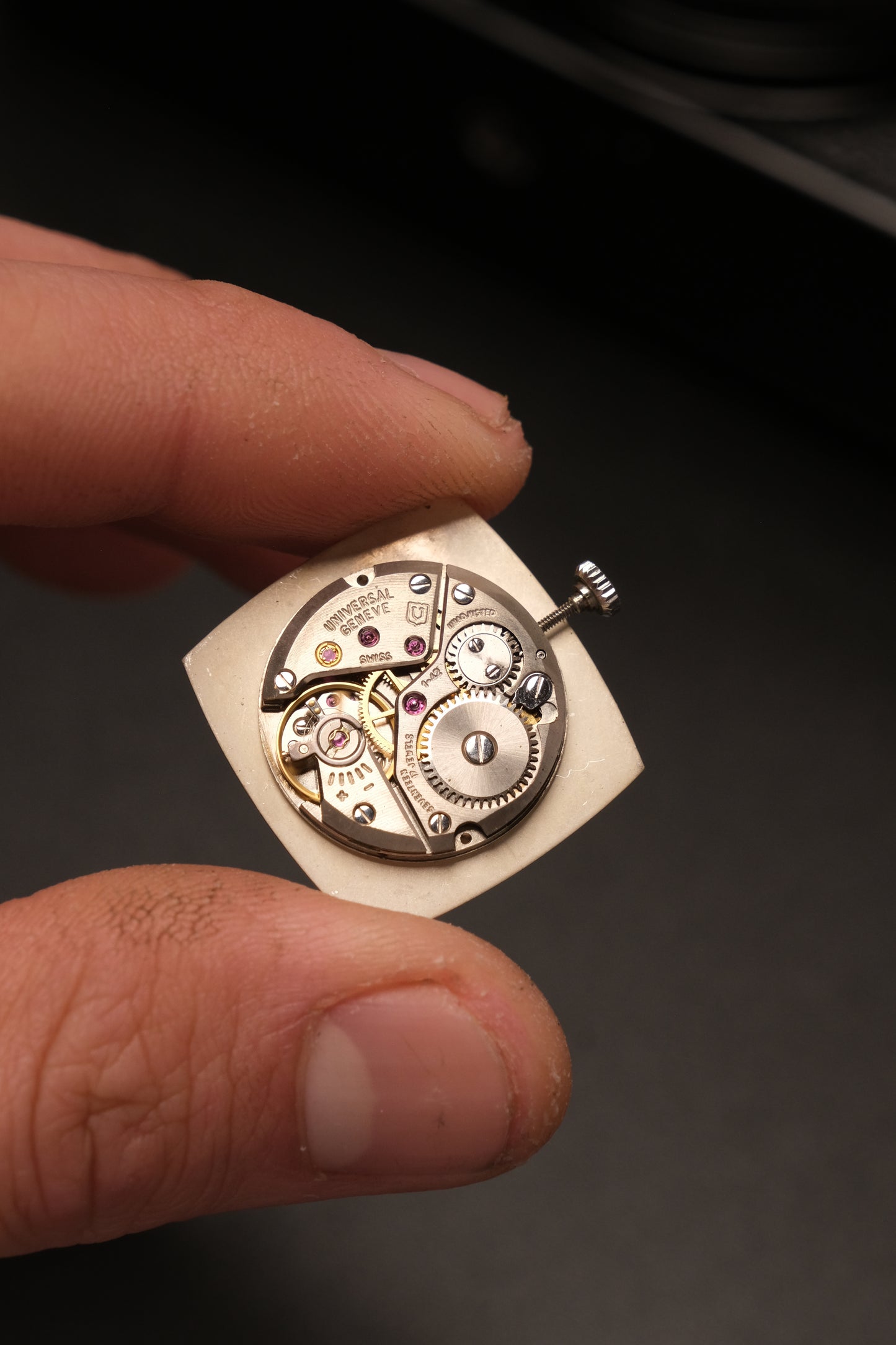 1960s Universal Genève Tank Vintage Ref.842114