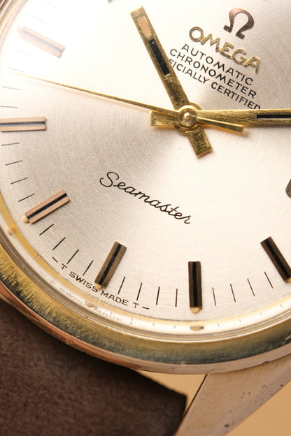 1967 Vintage Omega Seamaster Chronometer Automatic 168.022 36mm Gold Capped Cal.564