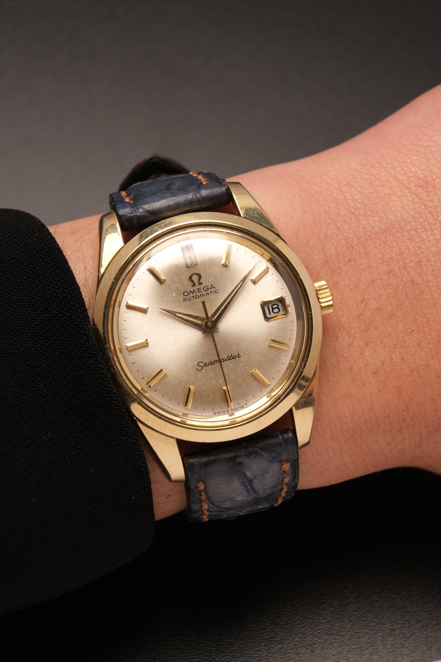 Vintage Omega Seamaster Automatic Gold Capped 166.010