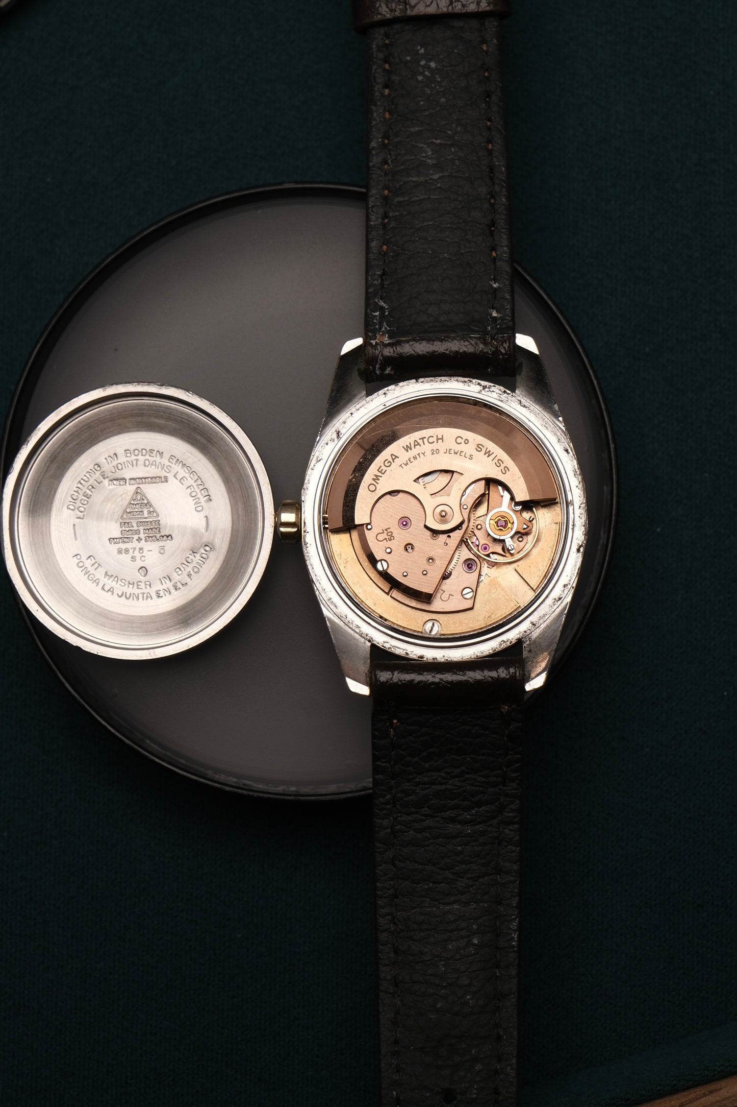 1958 Omega Seamaster Automatic 2975-5SC Caliber 501 Champagne Dial