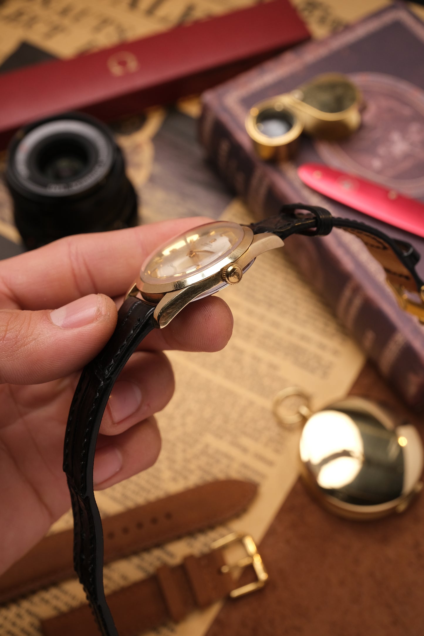 Vintage Omega Seamaster Automatic Pie Pan Dial Gold Capped 166.010-63 (Rare)