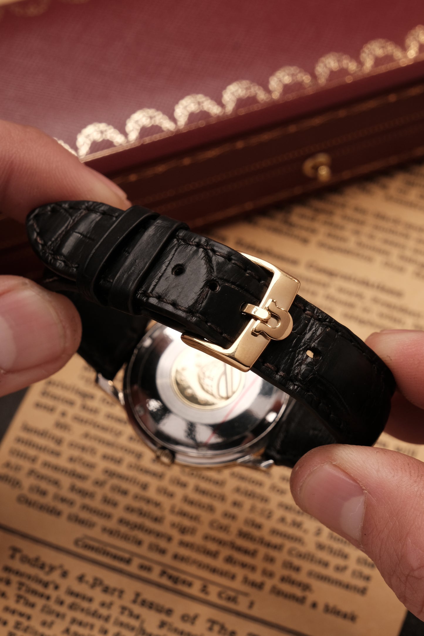 1966 OMEGA CONSTELLATION PIE PAN CHRONOMETER REF 168.010 Gold Cap