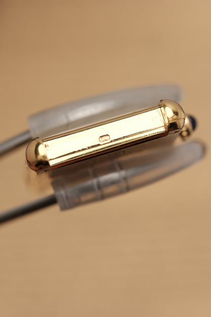 CARTIER MUST DE TANK VERMEIL (LM 23x31mm) COLUMN DIAL QUARTZ Ref.681006