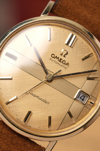 1961 Omega Seamaster Automatic Linen Cross Dial (Rare)