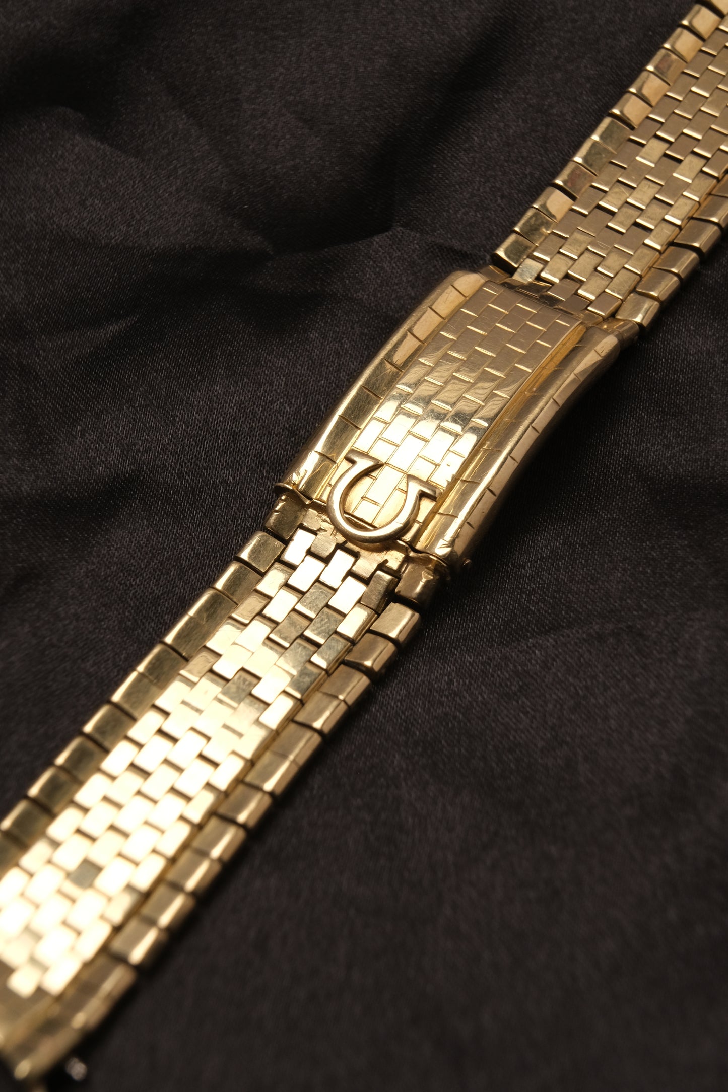 Original Brick Bracelet Omega Constellation 18k Soild Gold